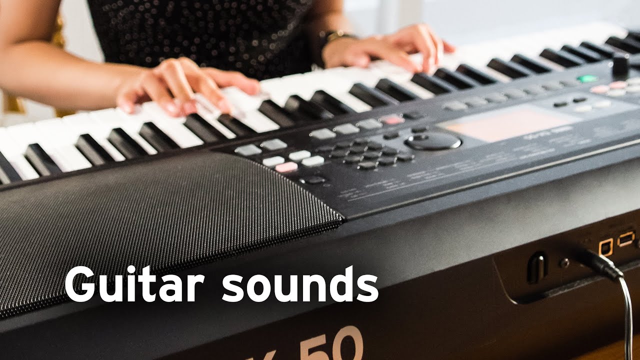 Korg EK-50 Features - Guitar sounds