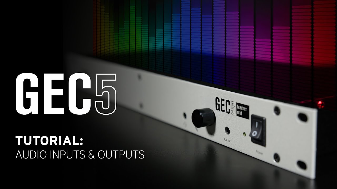 Korg GEC5 Tutorial – Audio Inputs and Outputs