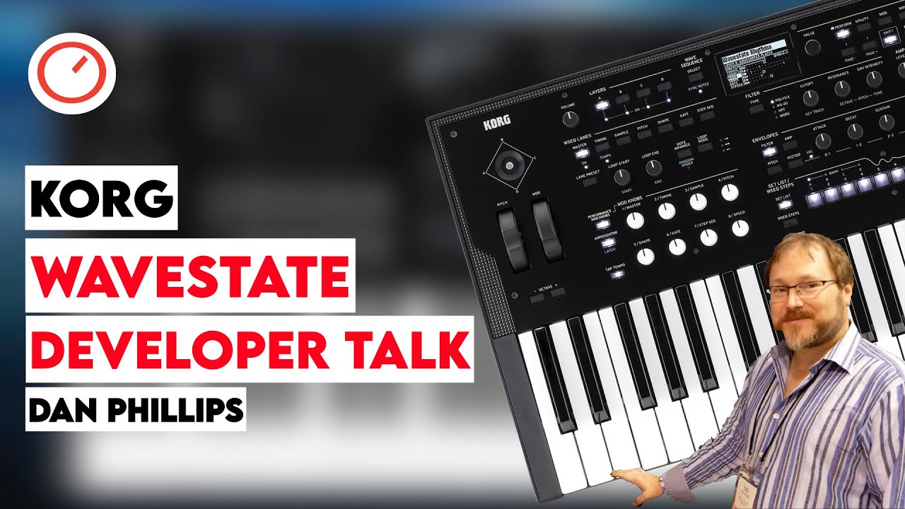 Korg Wavestate Synthesizer,  A Talk With The Lead Developer Dan Phillips | SYNTH ANATOMY