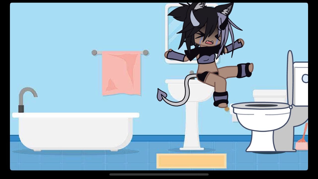 Kori has explosive diarrhea on a sink, toilet, bathtub and the floor
