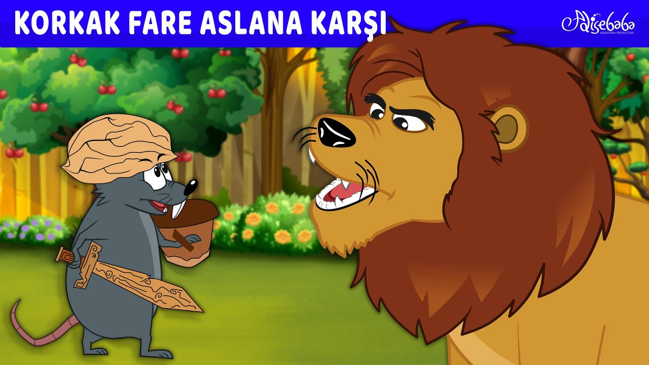 Korkak Fare Aslana Karşı 🐭🦁 | Adisebaba Masallar