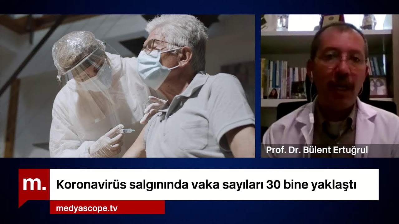 Koronavirüs salgınında vaka sayıları 30 bine yaklaştı - Konuk: Prof. Dr. Bülent Ertuğrul