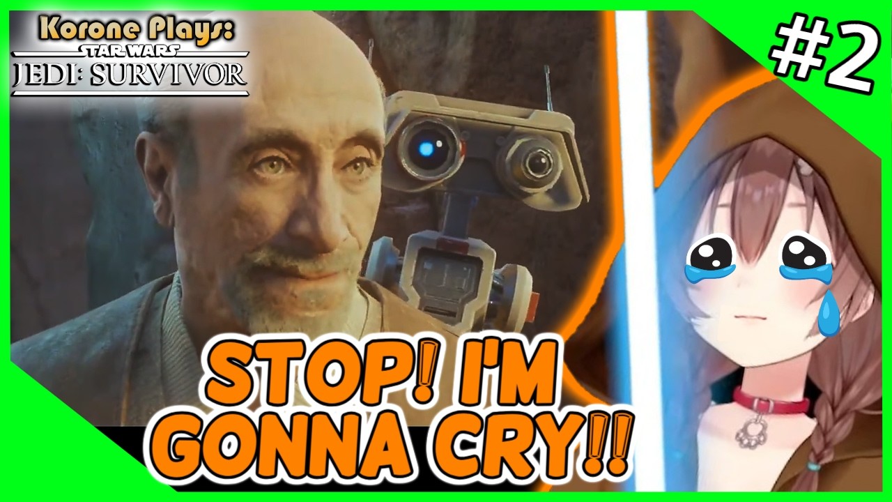 Korone Plays Through: Star Wars Jedi Survivor - Episode VI Return of the Tears! [ENG SUBS]
