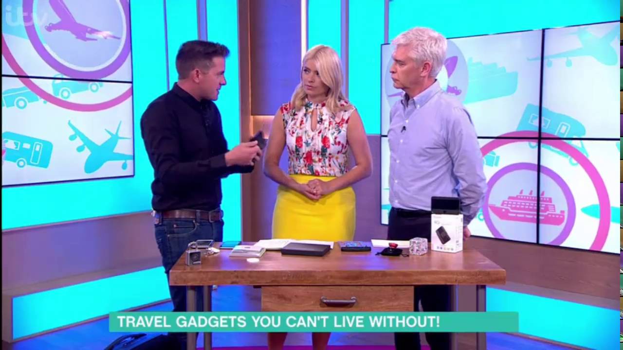 Koruma Biometric Passport Protector on TV
