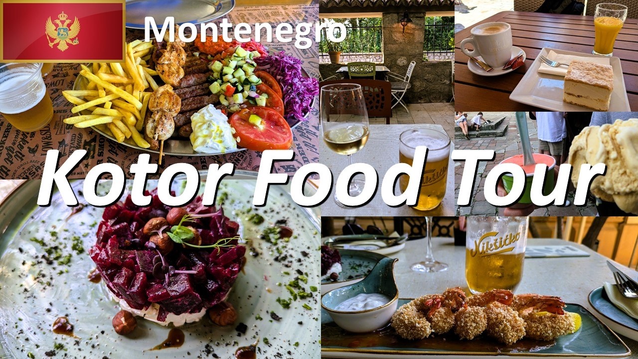 【Kotor Food Tour】🇲🇪What to Eat? Best Foods to Try in Kotor Montenegro! / Kotor Trip