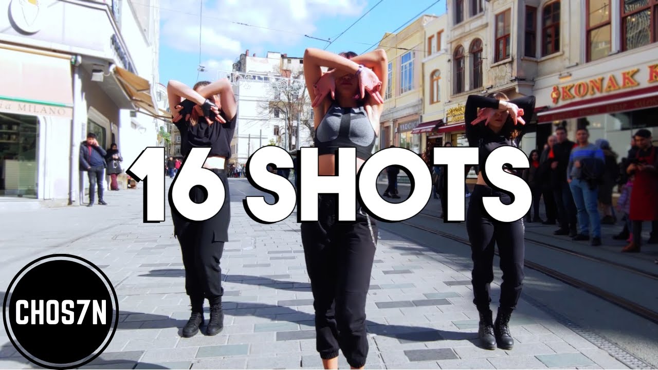 [KPOP IN PUBLIC TURKEY] BLACKPINK (블랙핑크) '16 Shots' Dance Cover by CHOS7N