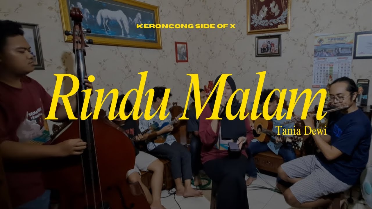 Kr. RINDU MALAM  - Tania Dewi (Seri Keroncong Asli Side of X)