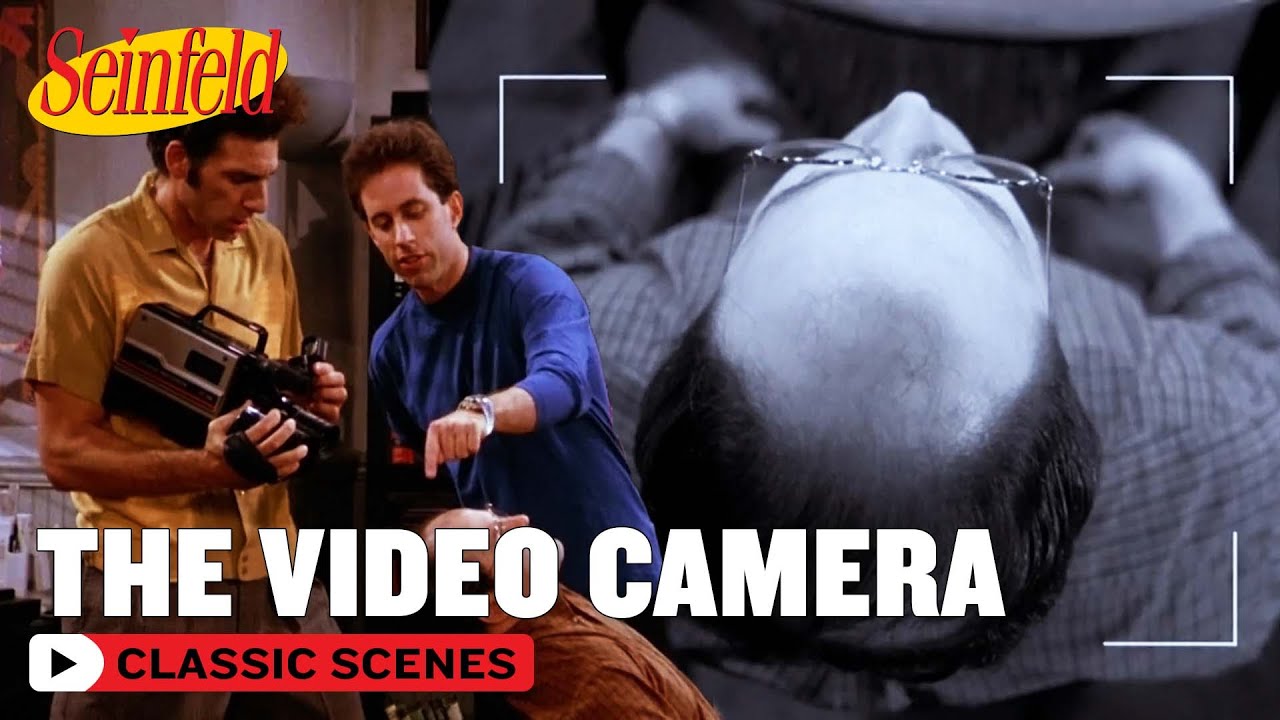 Kramer Films George's Baldness Treatment | The Tape | Seinfeld