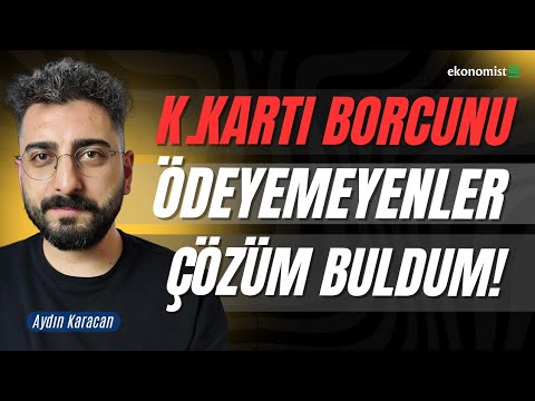 KREDİ KARTI BORCUNU ÖDEYEMEYENLER ÇÖZÜM BULDUM! #kredikartı