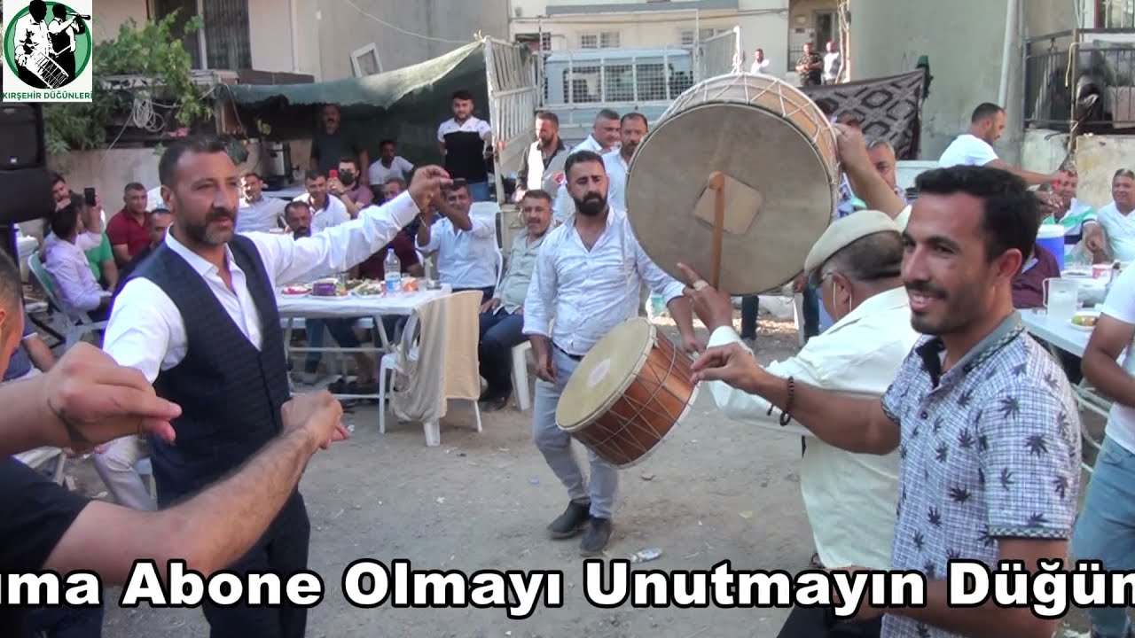 Kırşehir Kaman Ustaları Tufan Altaş Davulcu Adem Göçer İzmir Düğünü Oyun Havası Davul Şov