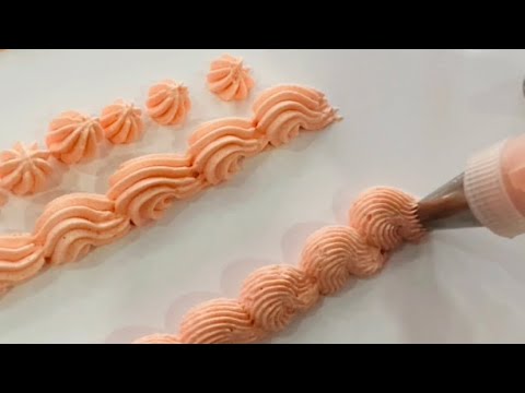 Krema Sıkma Teknikleri-Pasta Duyları