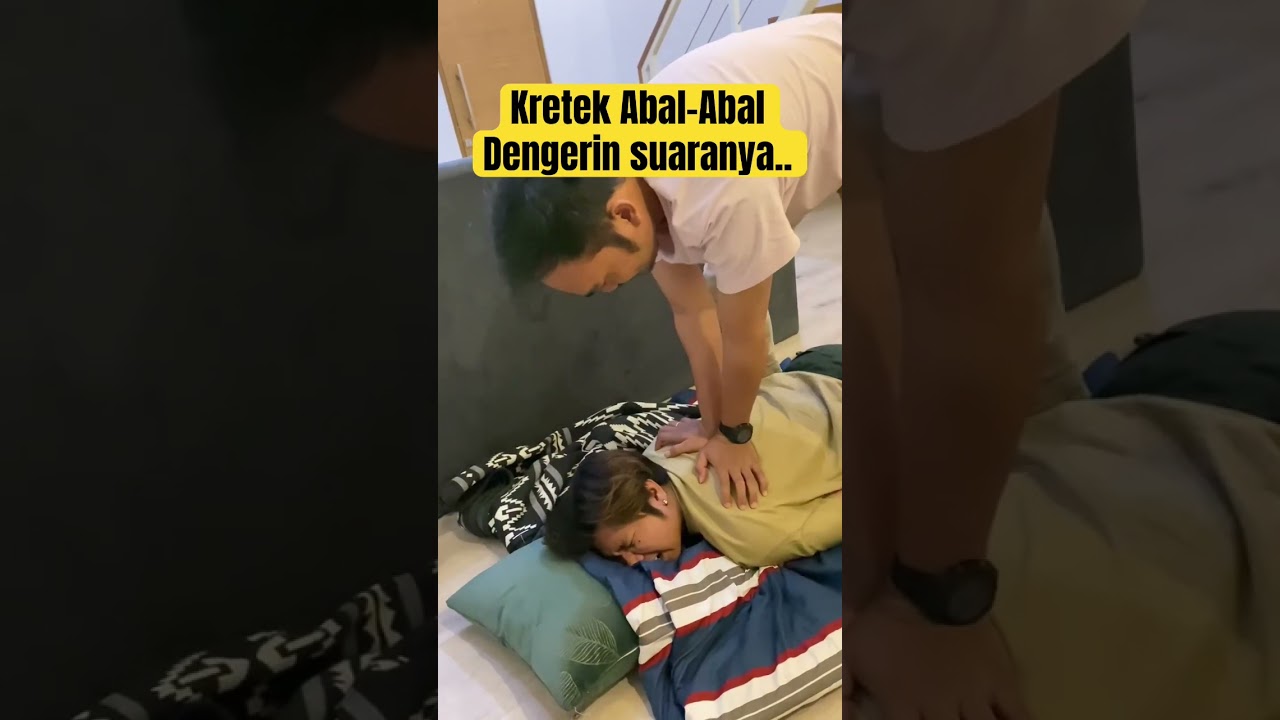 Kretek Abal-Abal sampe nangis? #kretekabalabal #massage #tyoksatrio #bimo #pijatsarafpijatsaraf