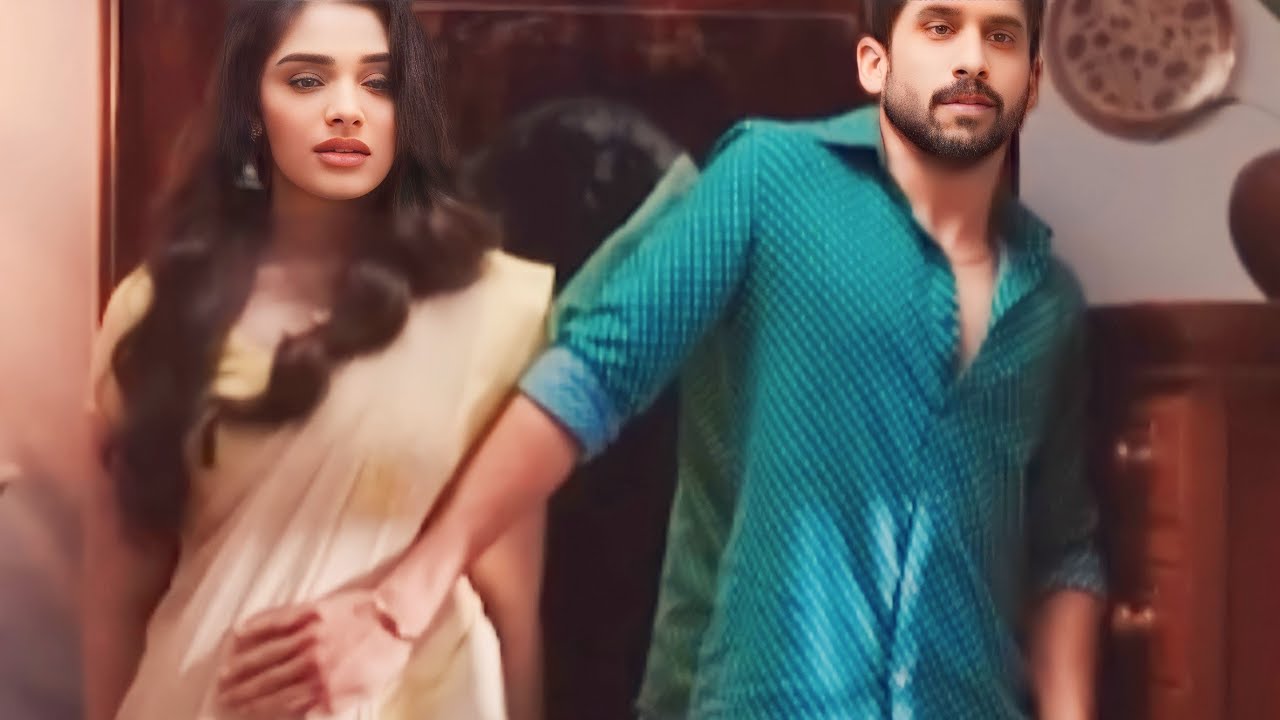 Krithi Shetty Belly Touch Naga Arjuna Very Romantic Scene #romantic #krithishetty #nagarjuna #belly