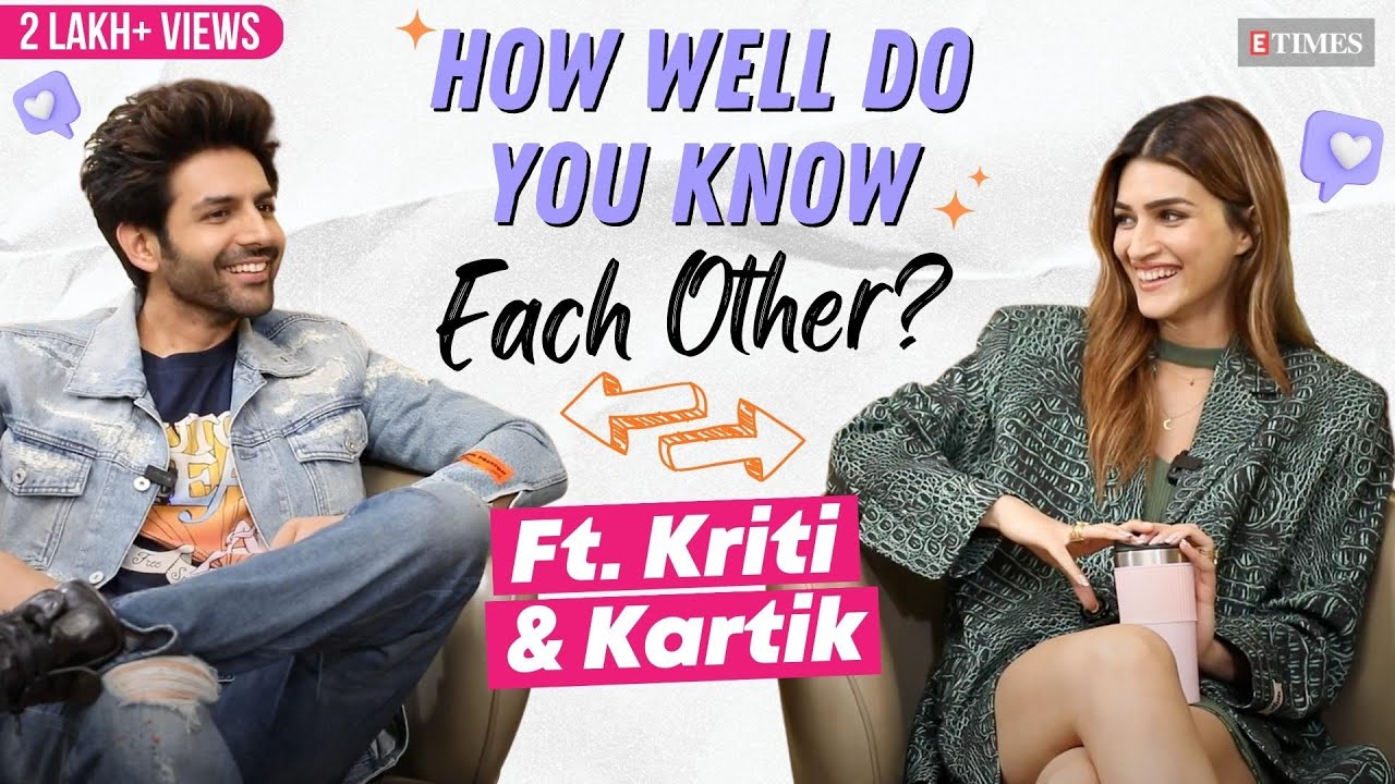 Kriti Sanon V/S Kartik Aaryan | How Well Do You Know Each Other? | Shehzada