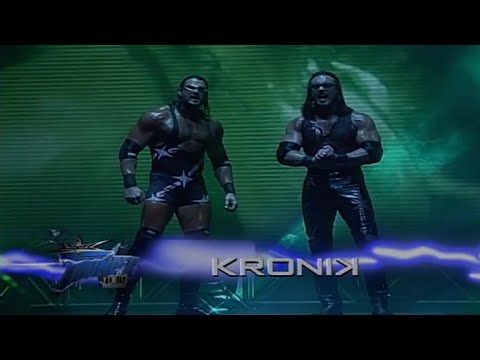 Kronik😎 vs. Road Warrior Animal & Scott Steiner (WCW Thunder 24/1/2001)