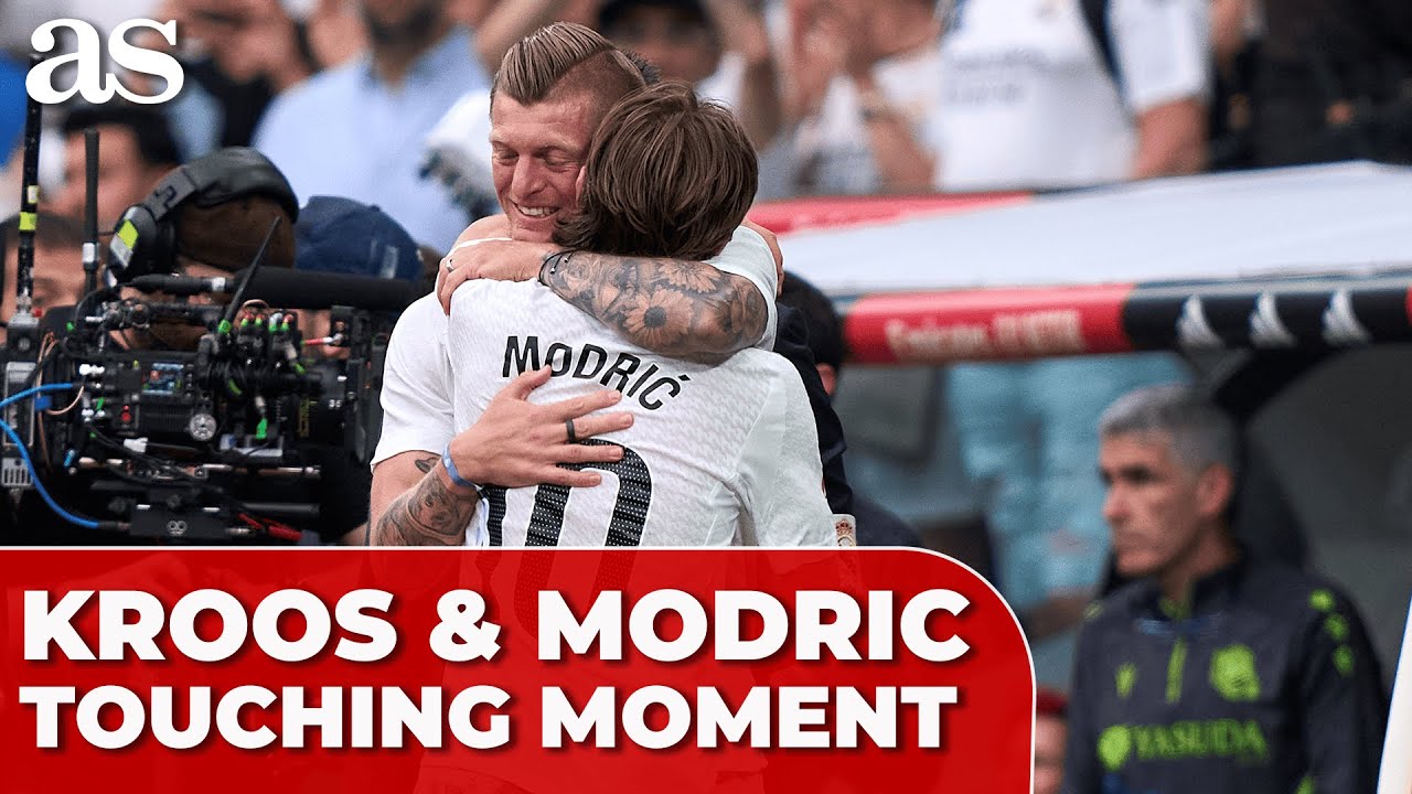 KROOS' touching gesture with MODRIC leaves REAL MADRID fans teary-eyed