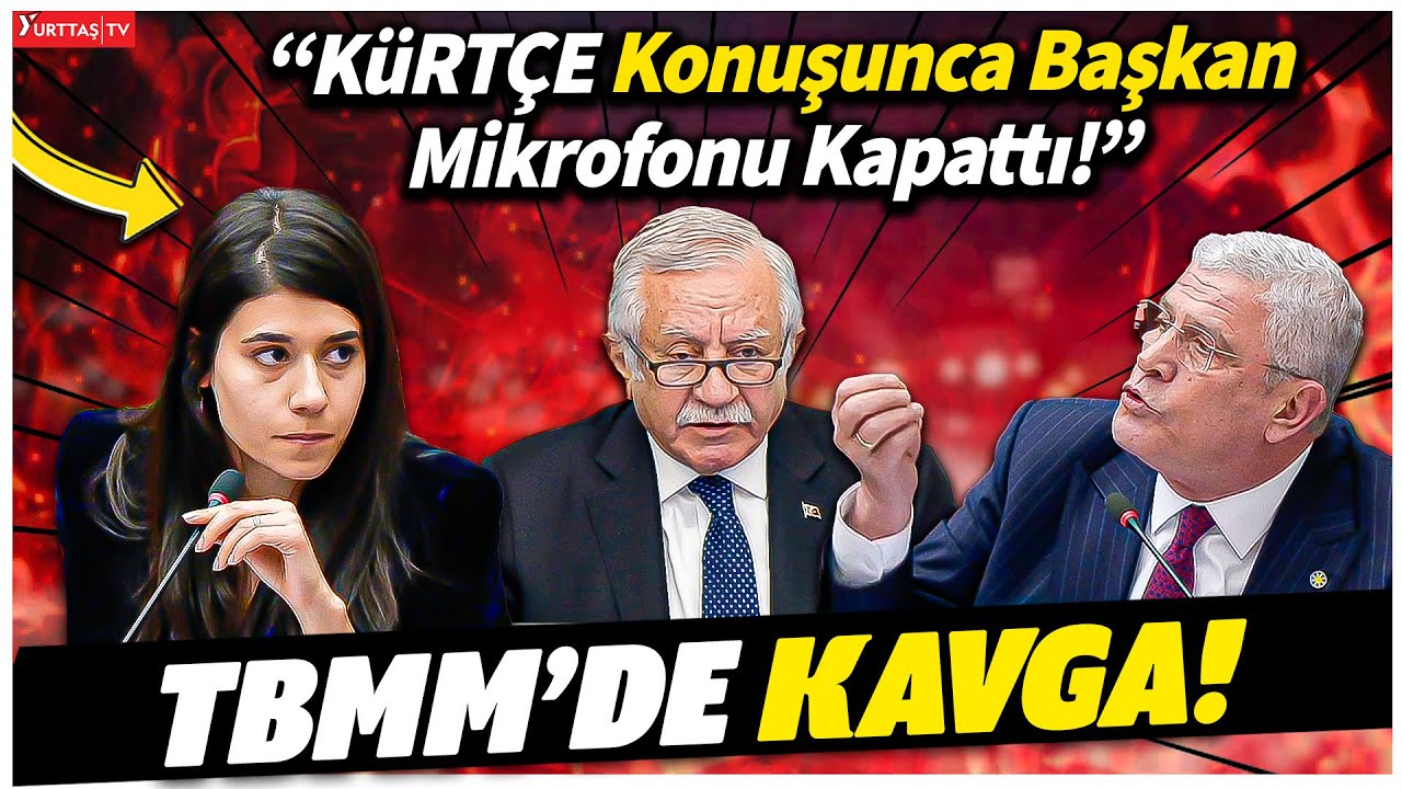 Kürtçe Konuşulunca Başkan Mikrofonu Kapattı! TBMM'de Kavga Çıktı!