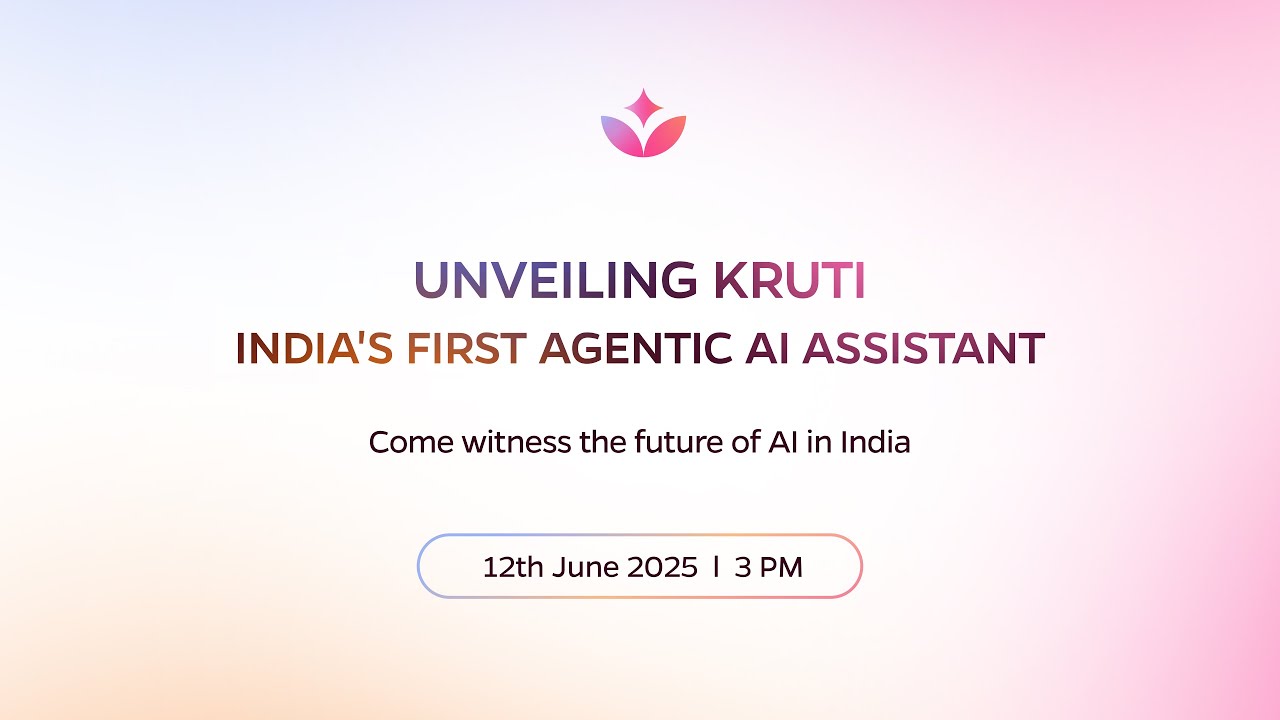 Kruti | India’s first AI assistant