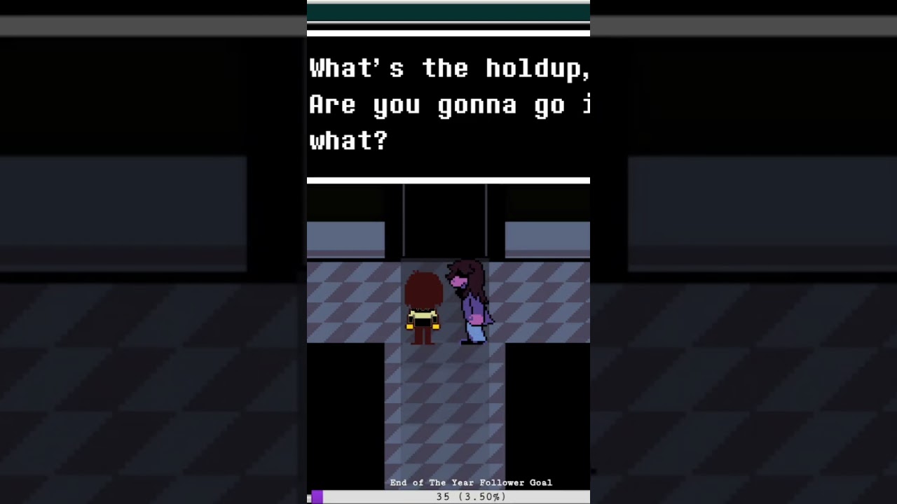 Kruto says something unhinged.. #deltarune #undertale #tobyfox #gaming #clips #shorts #funny