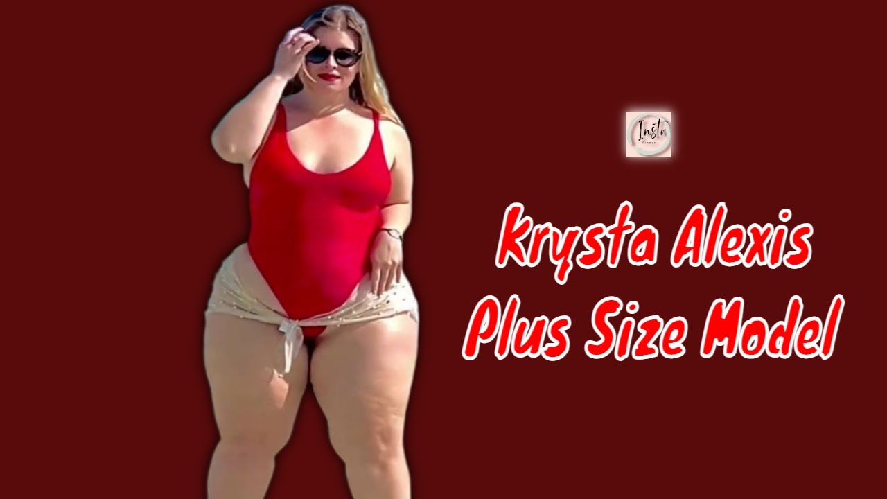 Krysta Alexis 🇺🇸…| The Untold Story Behind the Plus Size Star Curvy Model | Bikini Fashion Show,Bio4