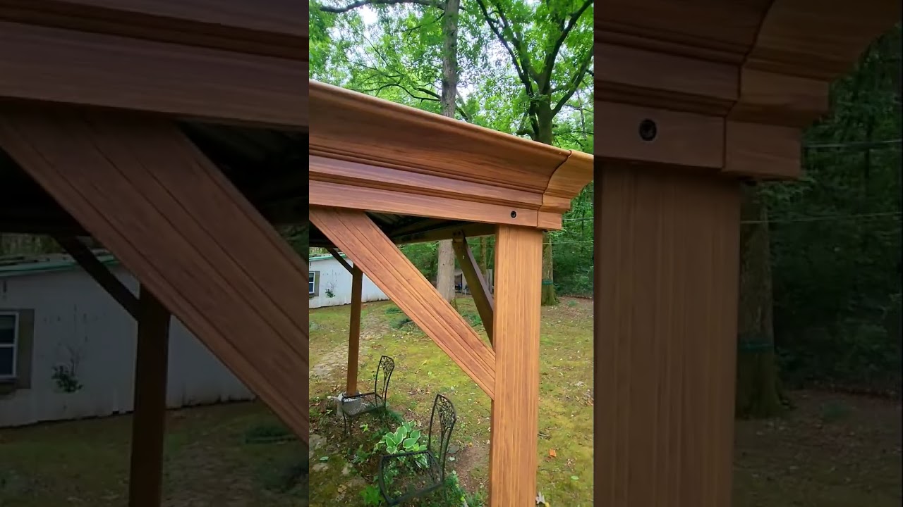 Krystal Speed Challenge and Domi Outdoor Living Gazebo Assembly Trailer #short