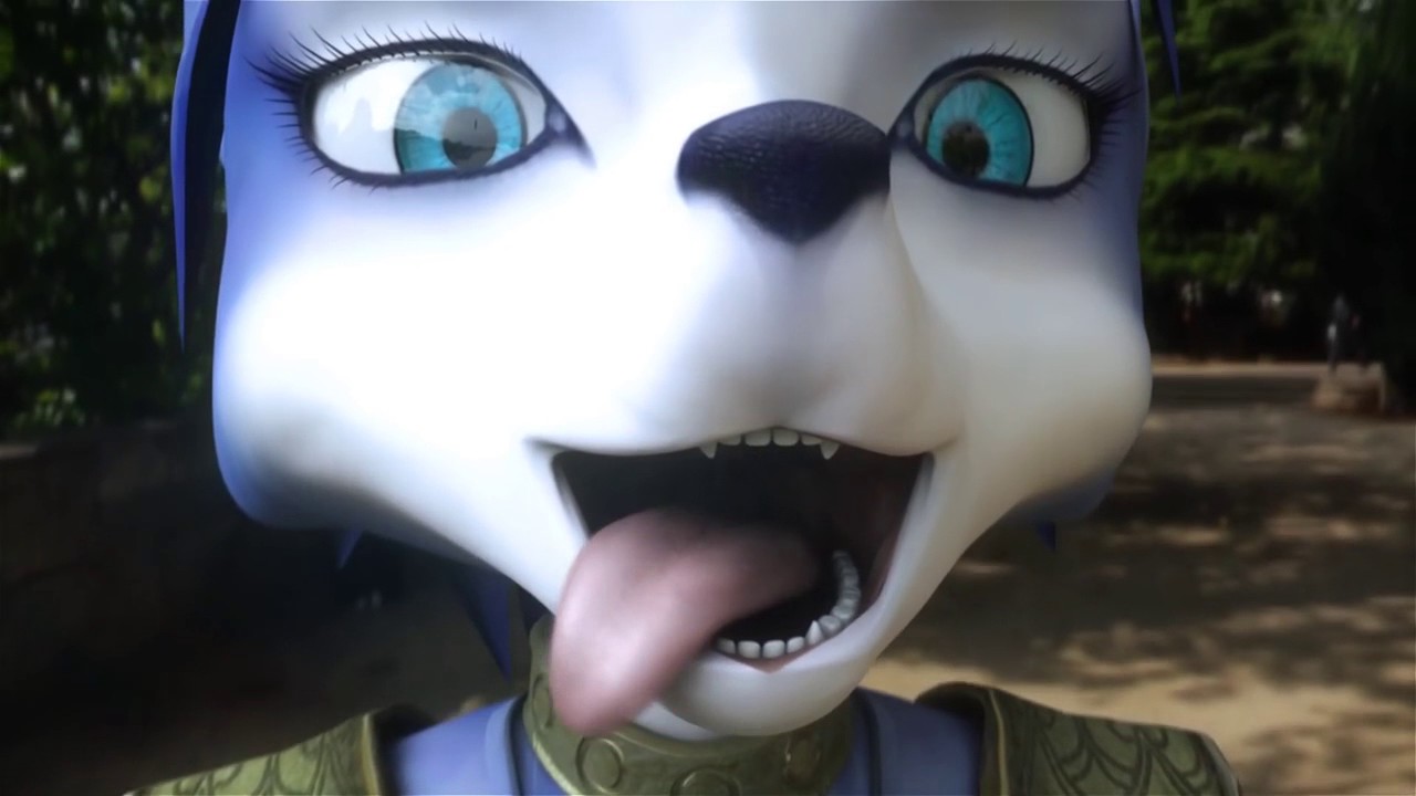 Krystal vore animation (by CakeInferno)