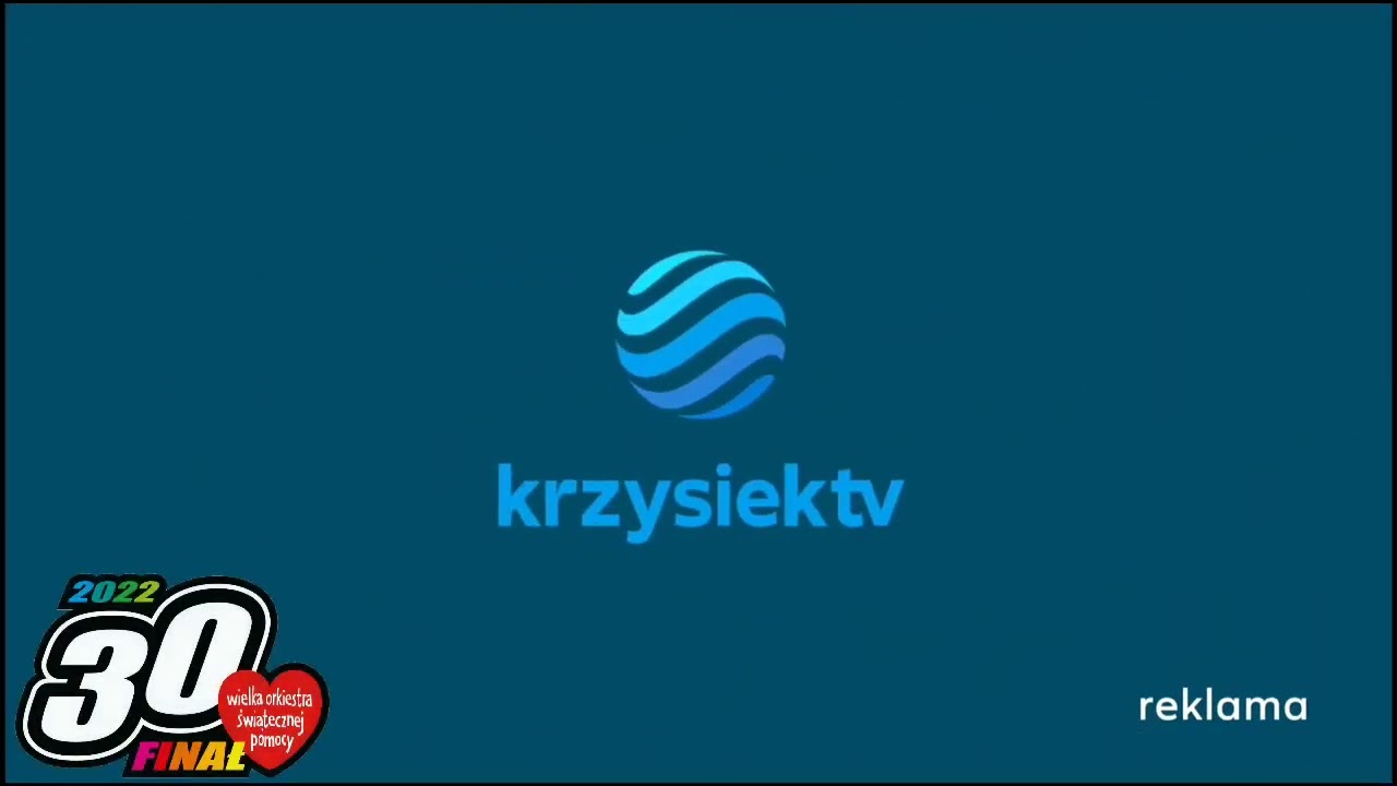 Krzysiek TV - oprawa graficzna z okazji 30. Finału WOŚP od 30.01.2022 do 02.02.2022