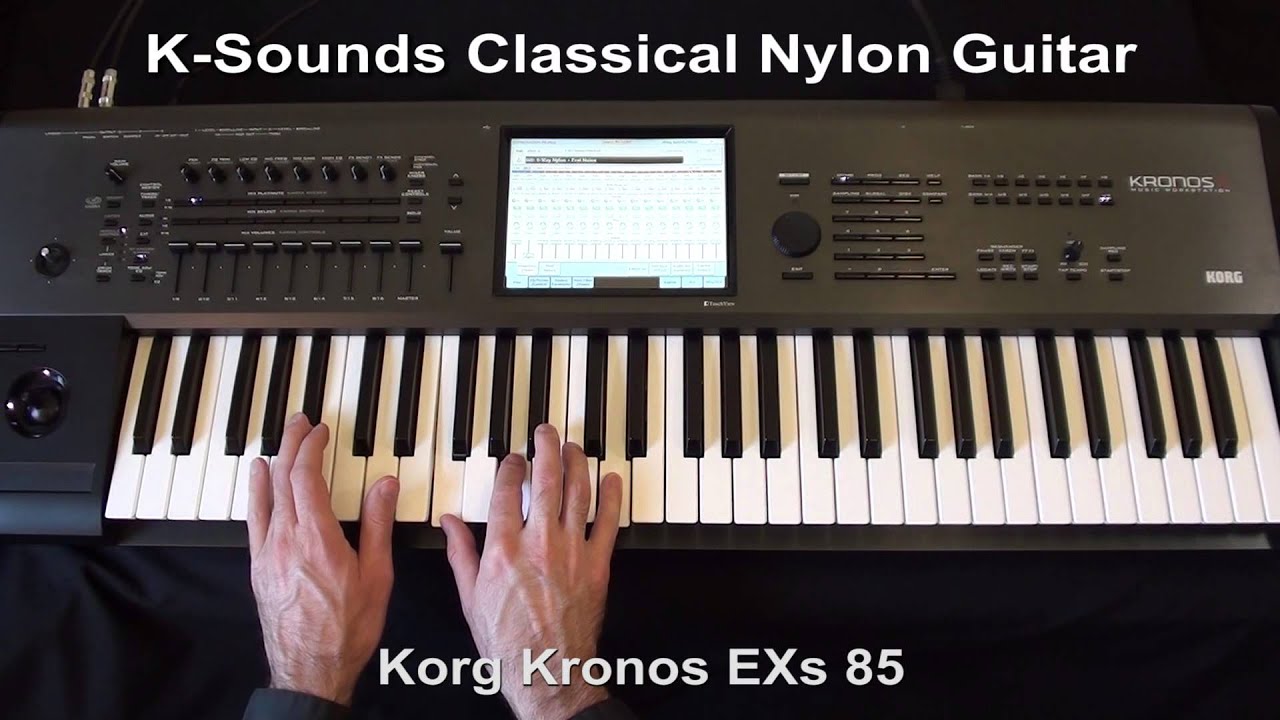 K-Sounds Classical Nylon Gutiar - EXs 85 for Korg Kronos