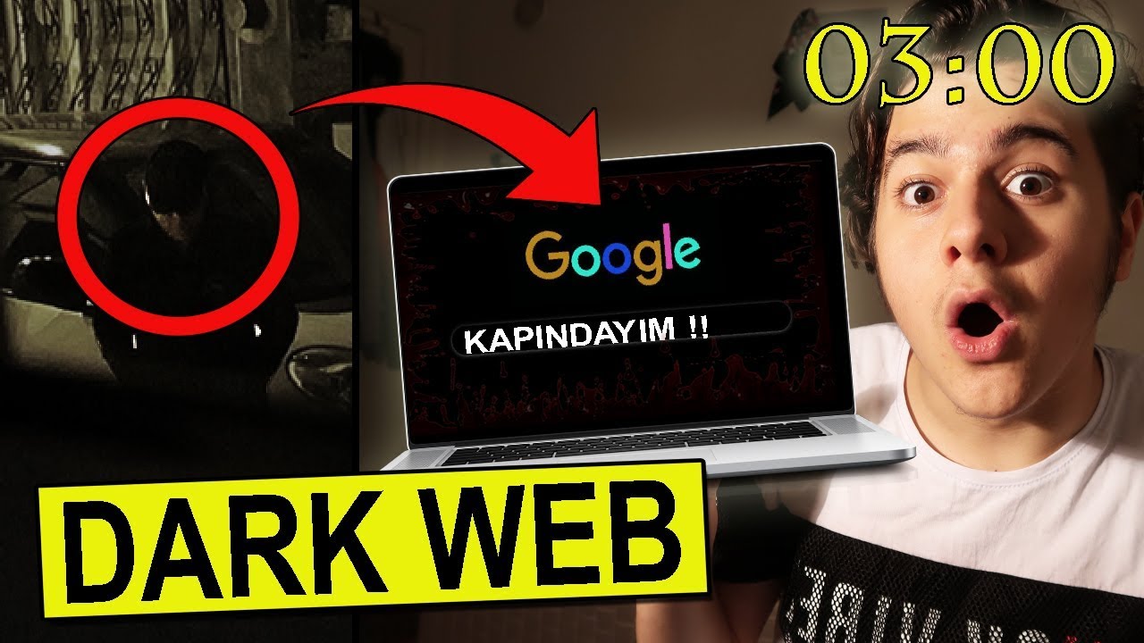 (KÖTÜ SON) GECE 3'te SAKIN DARK WEB GOOGLE'A GİRMEYİN! (Hacker Evime Geldi)
