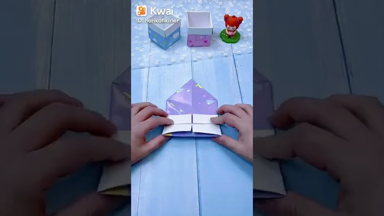 Kâğıttan kutu yapımı