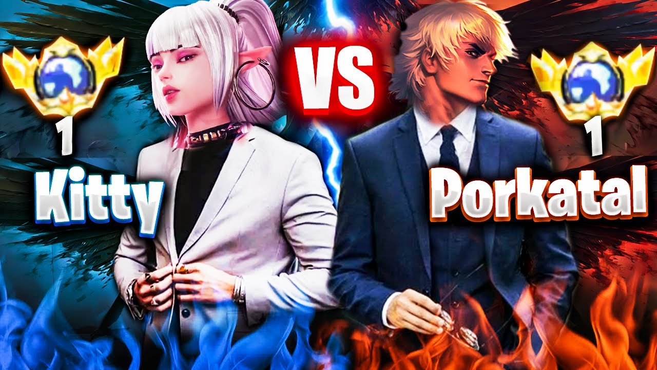 KİTTY vs PORKATAL! GLOBAL 1 GUSİON GLOBAL 1 SELENAYA KARŞI! @PorkataL0
