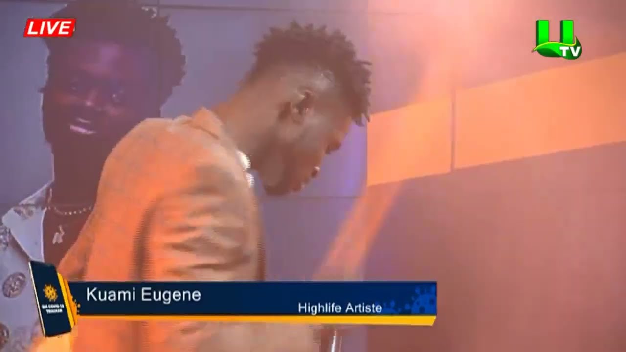 Kuame Eugene's Energetic Performance At COVID-19 Virtual Concert | UTV Ghana Online