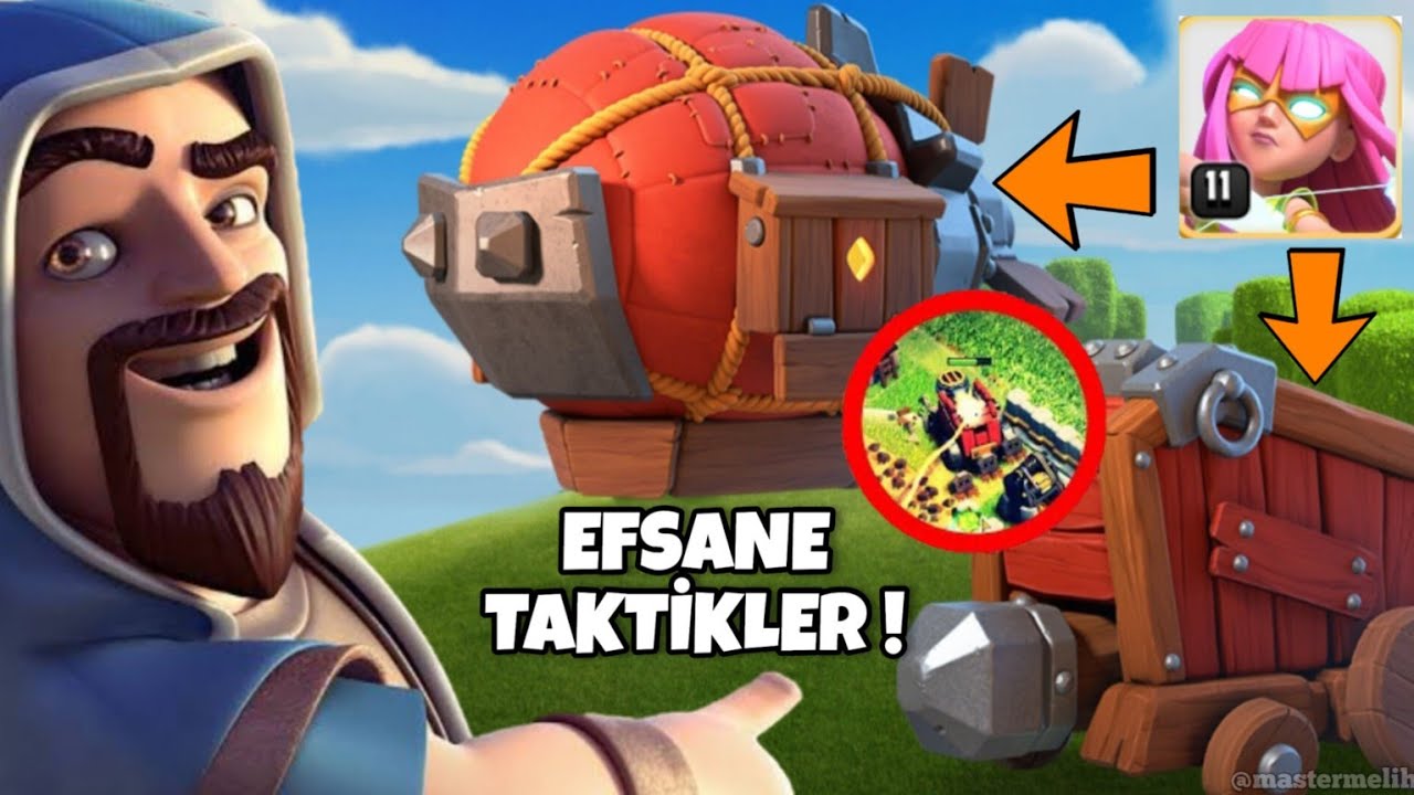 KUŞATMA MAKİNALARI HANGİ ORDULARLA KULLANILMALI ? TÜM DETAYLAR ! Clash of Clans