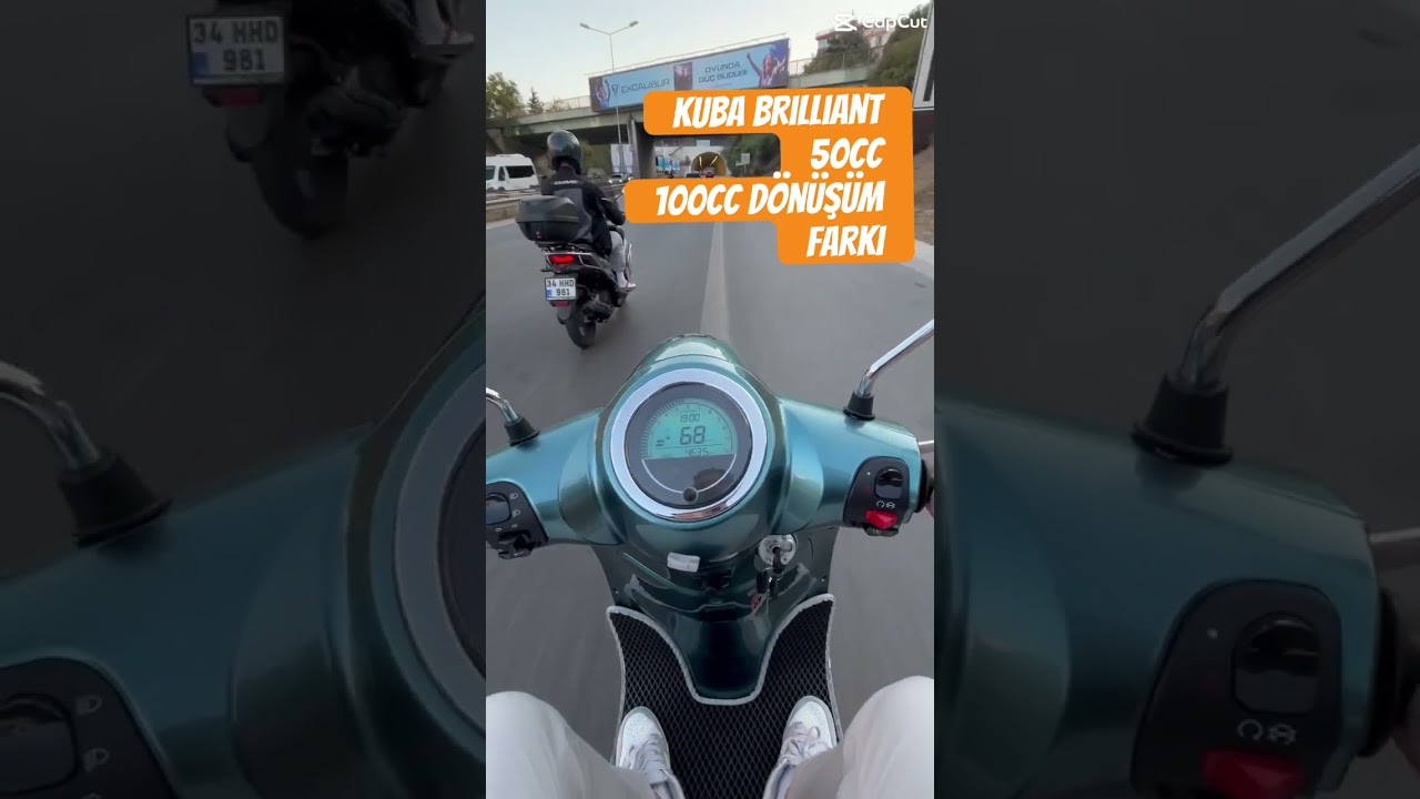 Kuba Brilliant 50cc 100cc dönüşüm #brilliant #100cc #rks  #kuba #çinmalı #50cc #motosiklet #scooter