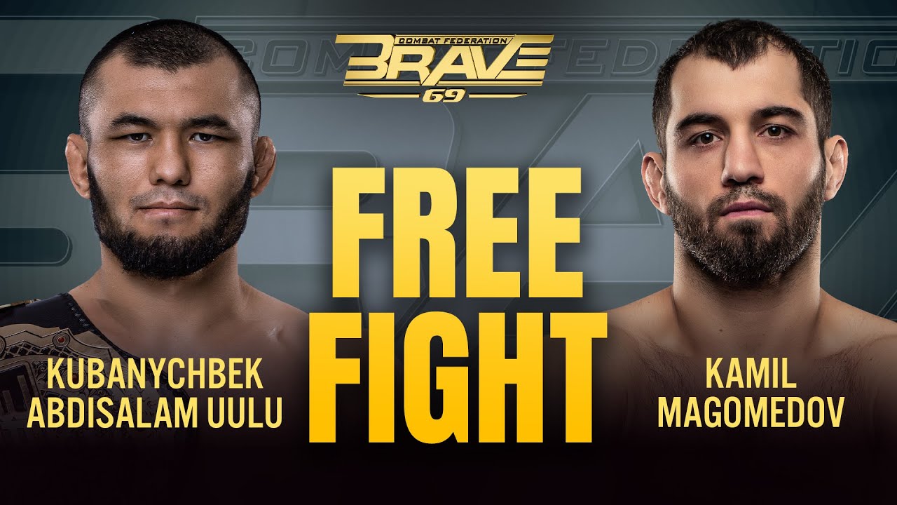 Kubanychbek Abdisalam Uulu vs Kamil Magomedov | Free Fight | BRAVE CF 69