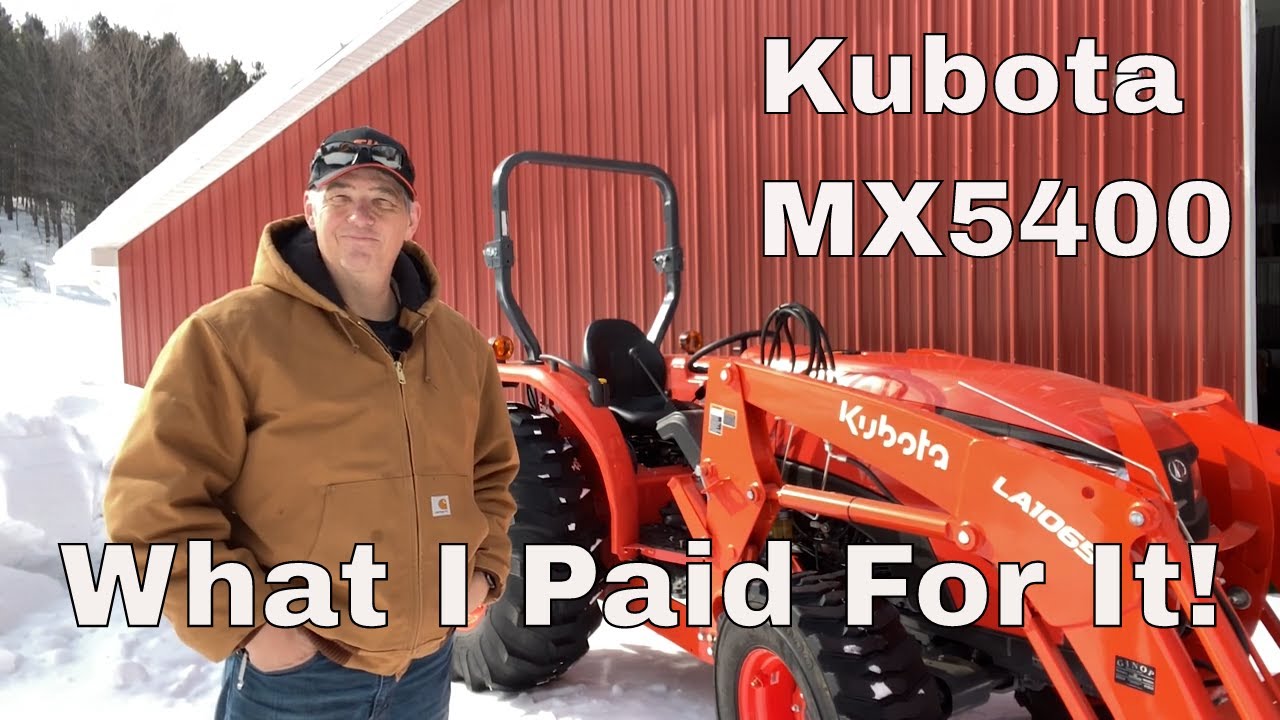 Kubota MX5400: The Ultimate Price Guide