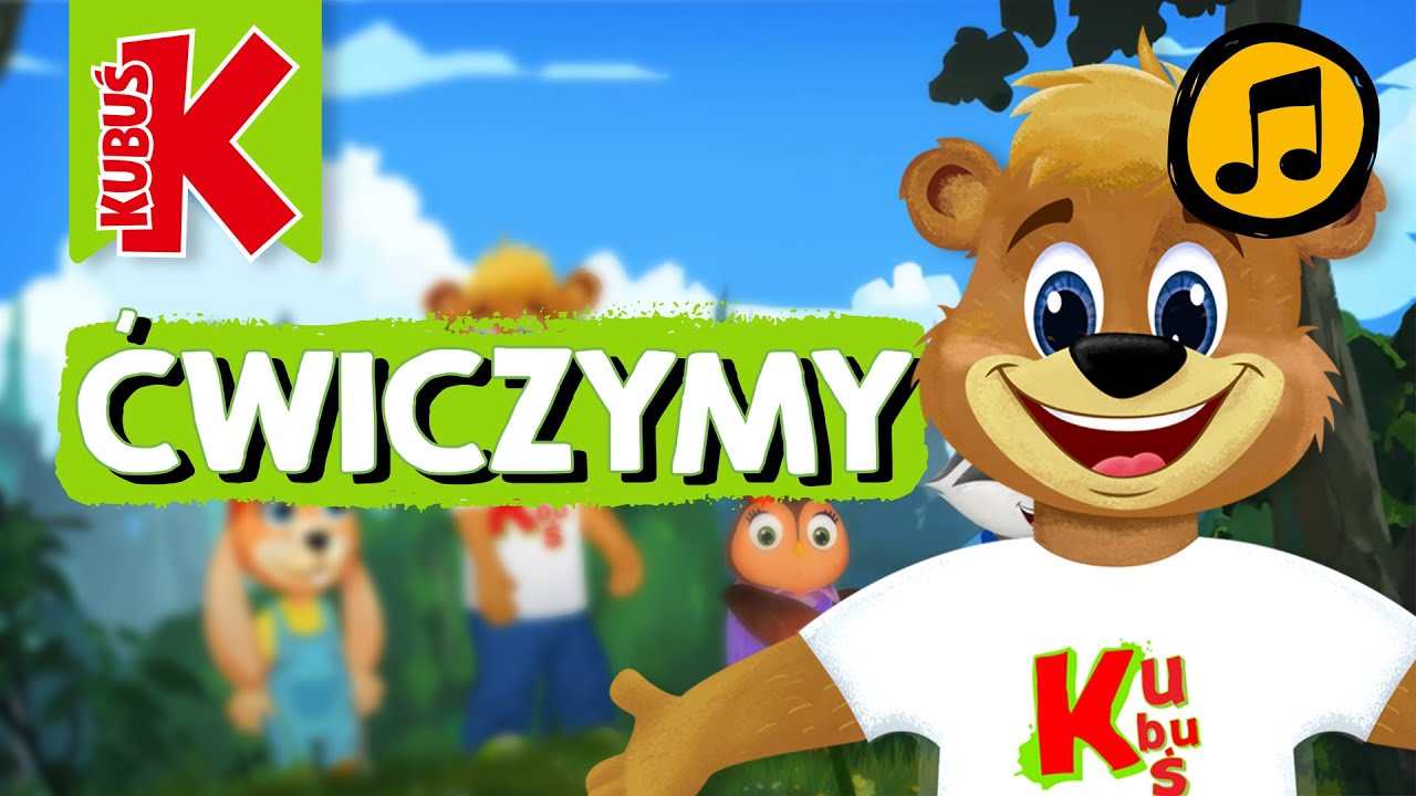 Kubuś PIOSENKA o tym jak ćwiczymy
