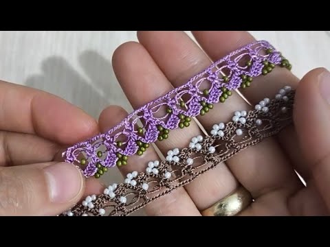 Kumboncuklu göçmen oyası  tığ işi 78.model