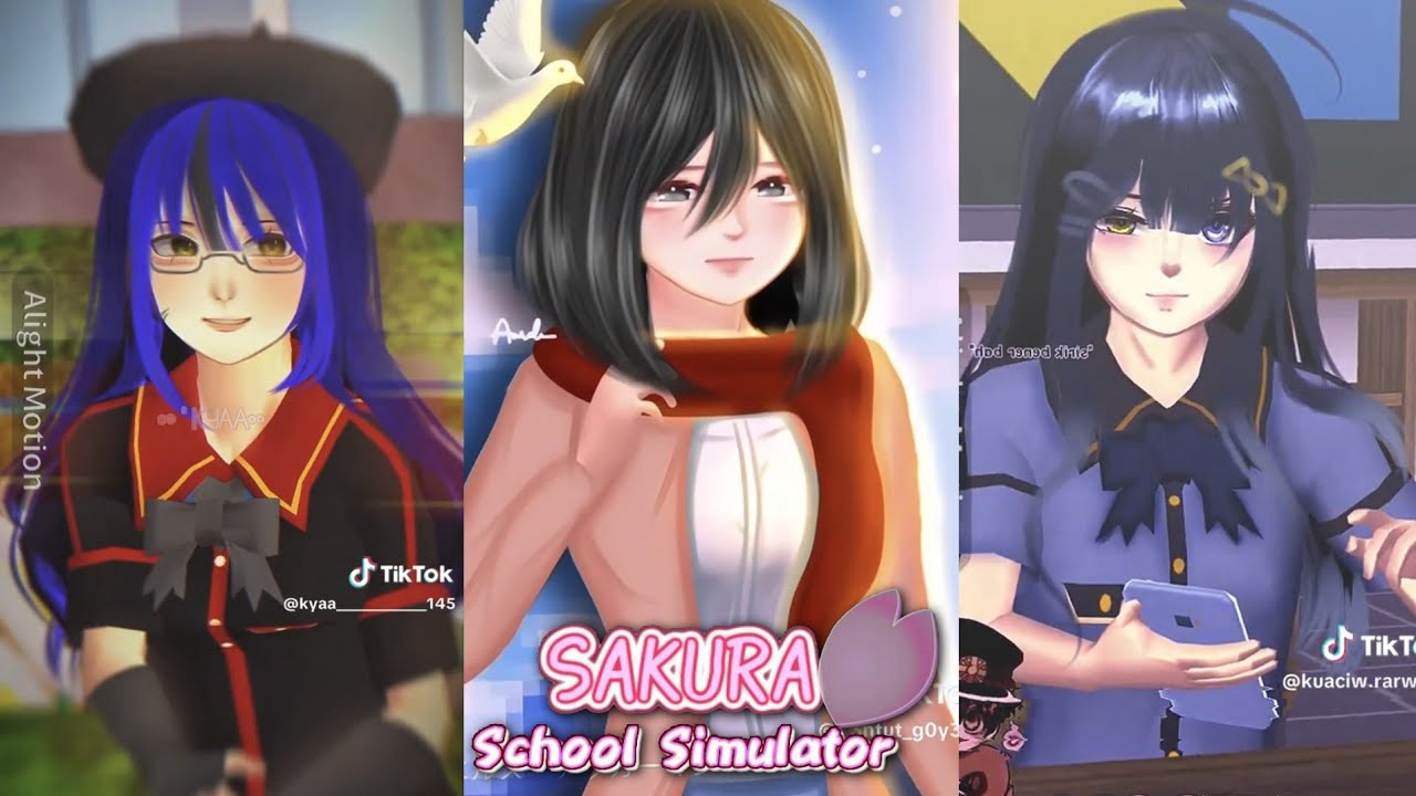 KUMPULAN TIKTOK SAKURA SCHOOL SIMULATOR KEREN TERBARU 2025! 🌸 #sakuraschoolsimulator