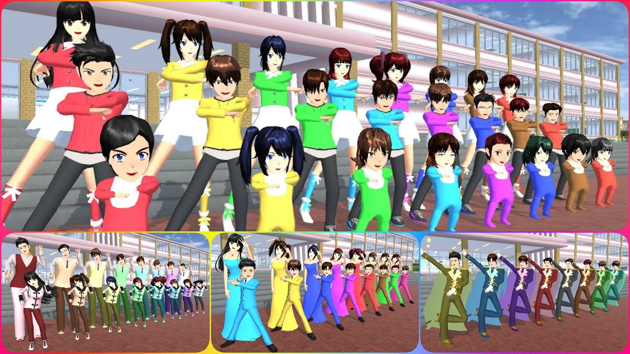 KUMPULAN TIKTOK SAKURA SCHOOL SIMULATOR TERBARU 2023 | PART 74 @ichalkorg