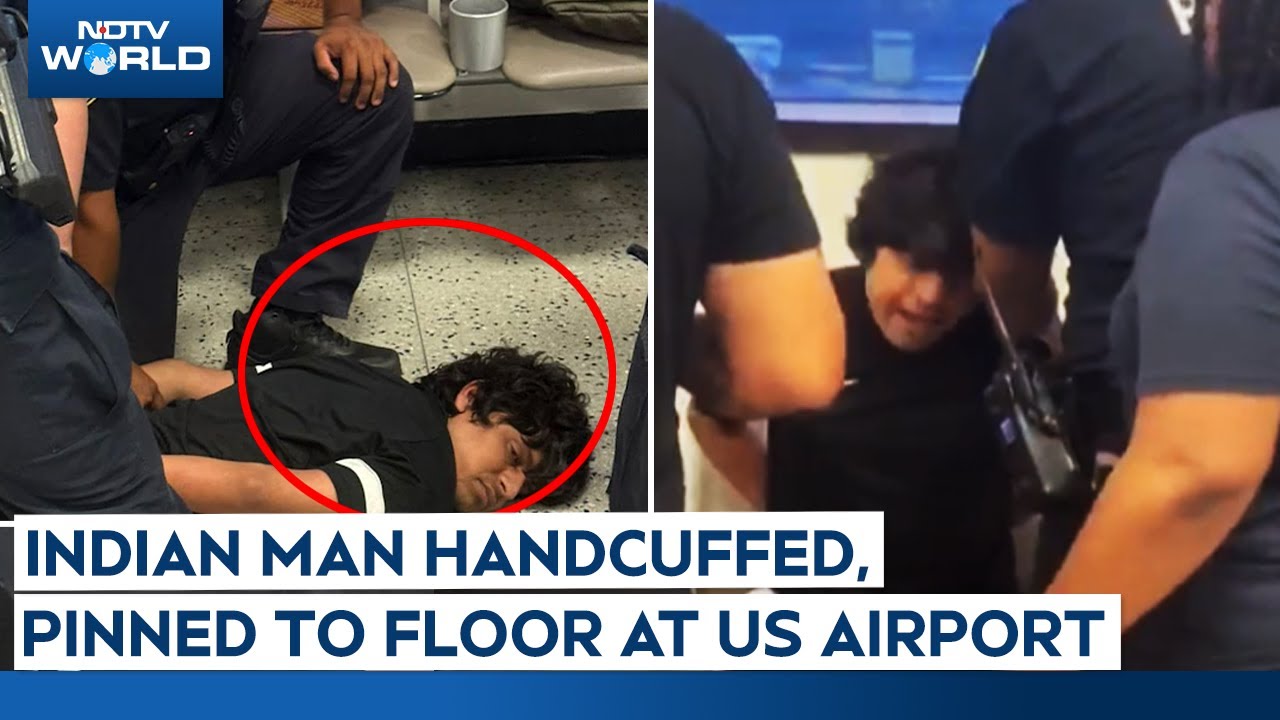 Kunal Jain US Airport | Indian Man Handcuffed, Pinned To Floor At US Airport, India Embassy Responds