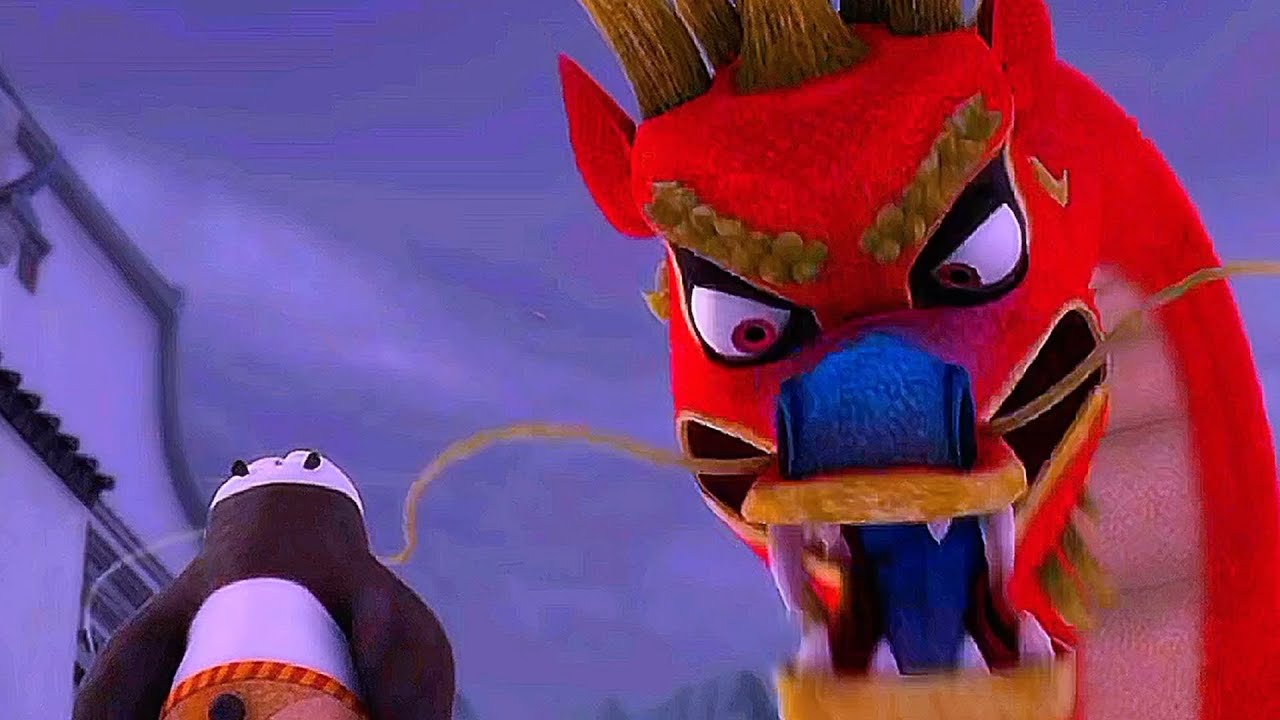 (KUNG FU PANDA ENTER THE DRAGON PART 1)😱😱🤯