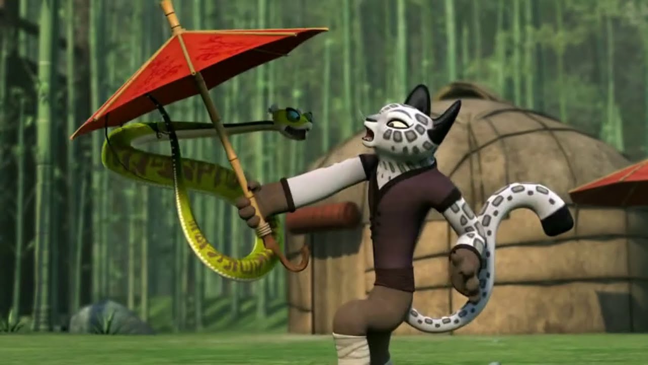 Kung Fu Panda Master Viper Fight Scenes
