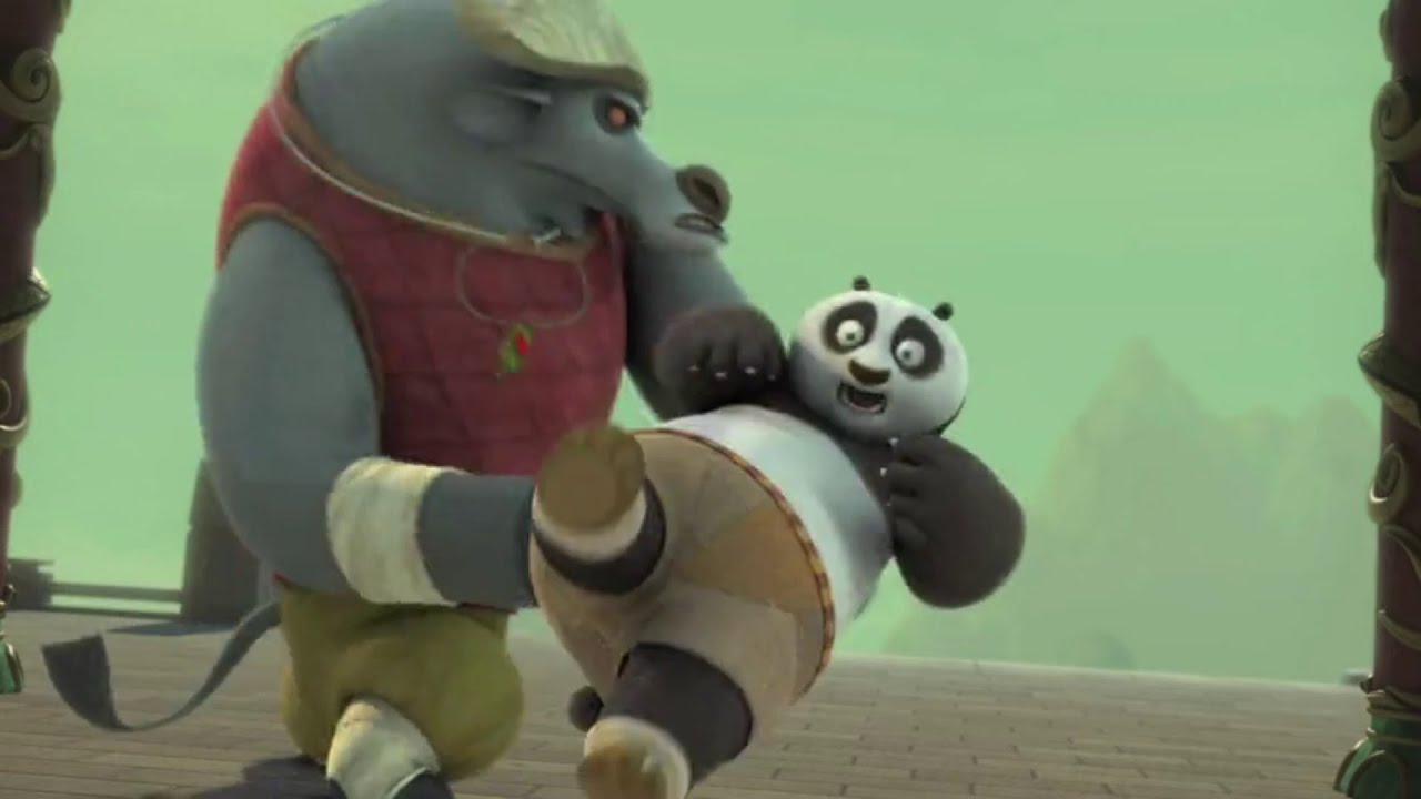 Kung Fu Panda Powerful Temutai VS Po Shifu and the Furious Five