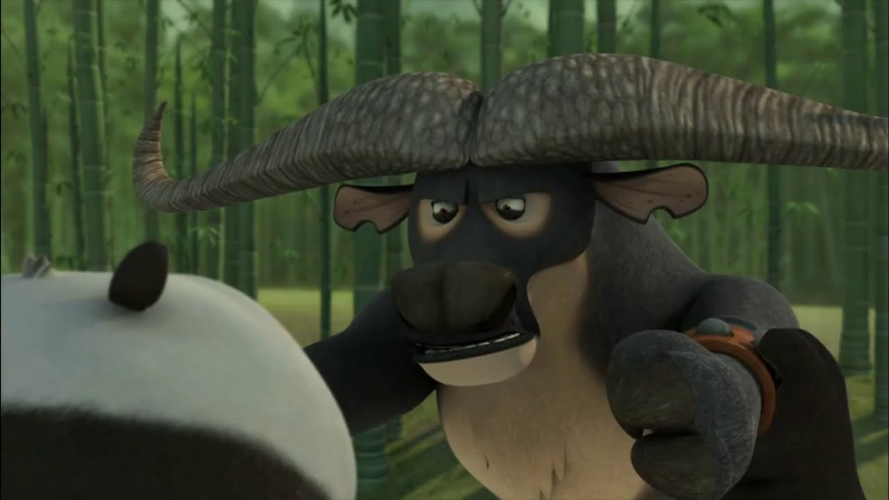 Kung Fu Panda Water Buffalo Fighting Moments of Season 1