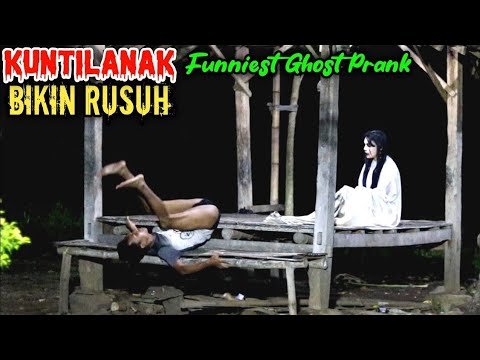 Kuntilanak Bikin Ulah || Super Lucu Paling Ngakak 🤣🤣 || Funniest Ghost Prank