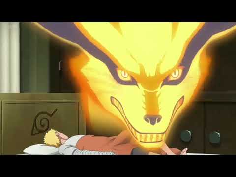 Kurama menceritakan kisah masa lalu Naruto hingga kawaki menangis