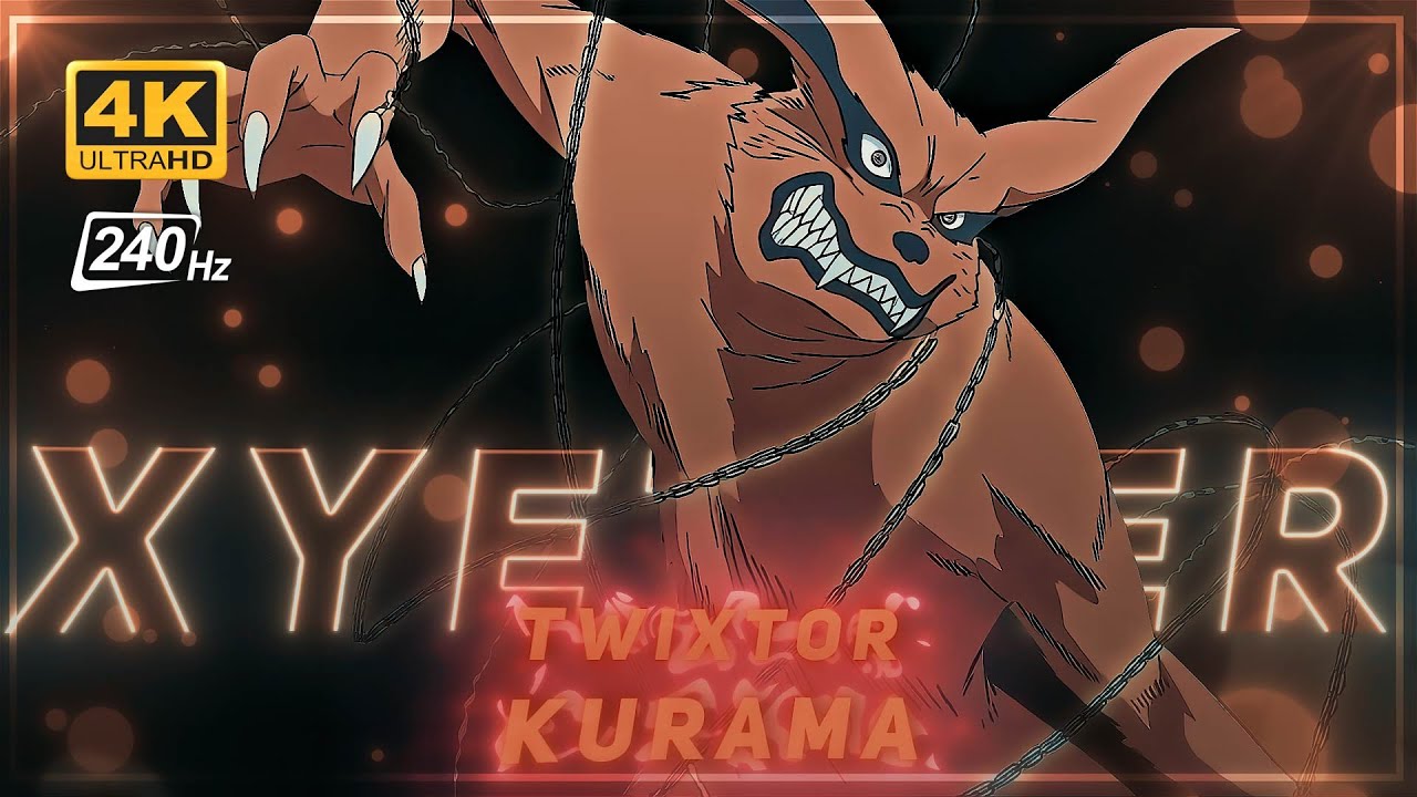 kurama twixtor clips 4k for edit 60 fps no warps