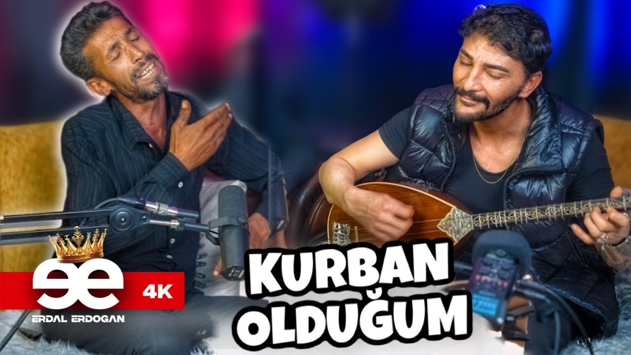 KURBAN OLDUĞUM || Bas Bağrına Sızın Olayım Akustik Canlı👏 Erdal ve Ercan 2025