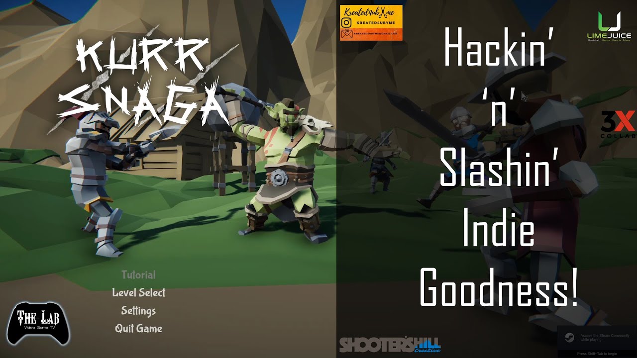 Kurr Snaga - Mini review (The Lab Video Game TV)